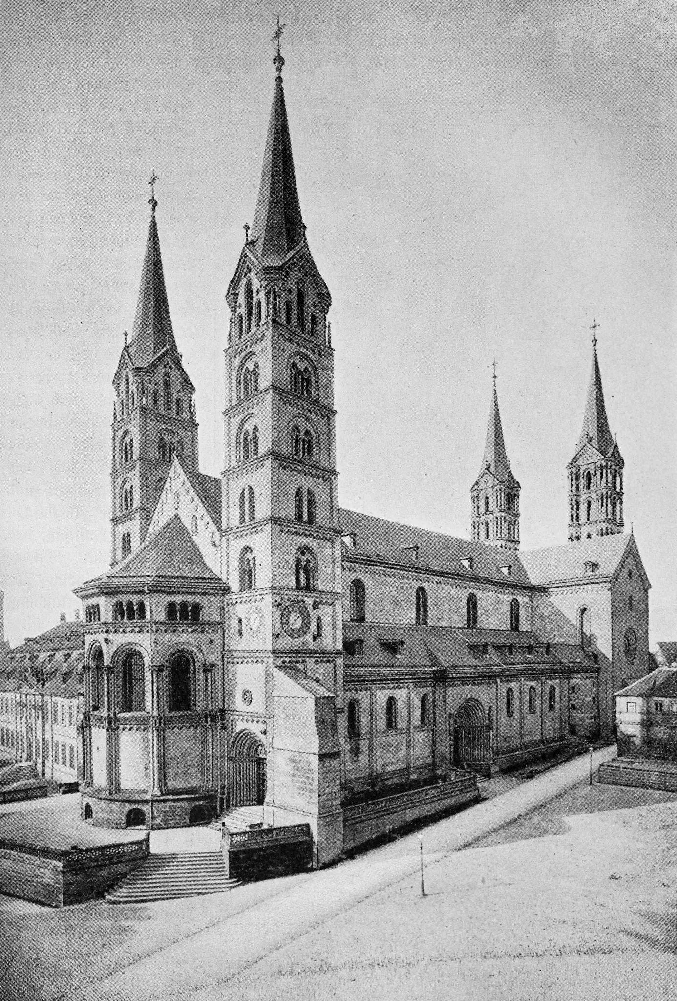 #53 Bamberg Cathedral, Bavaria, 1880.