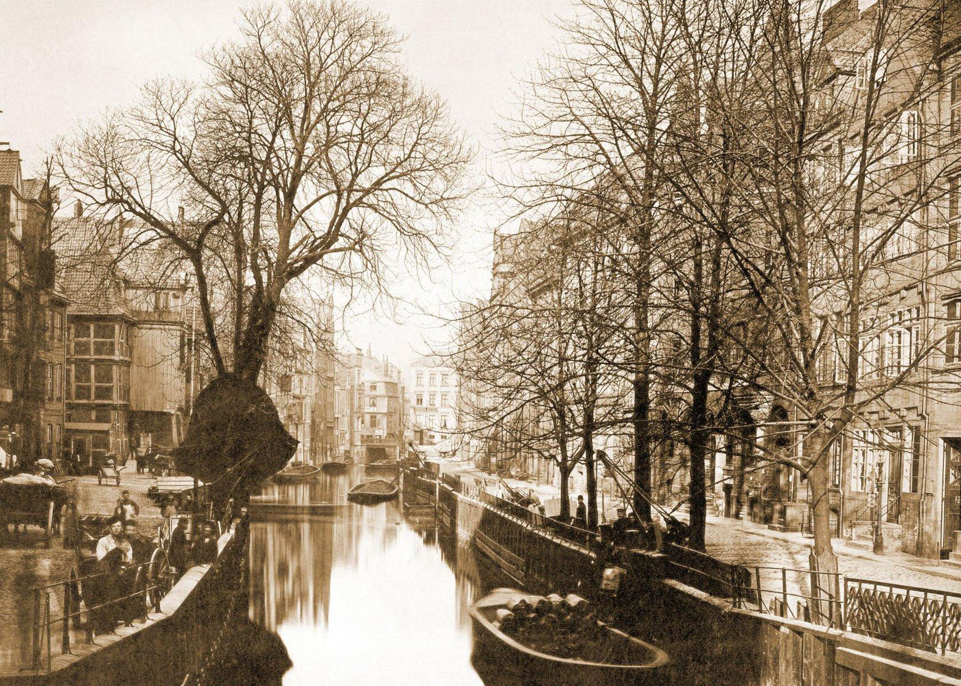 #74 Holländischer Brook history, Hamburg, 1885.