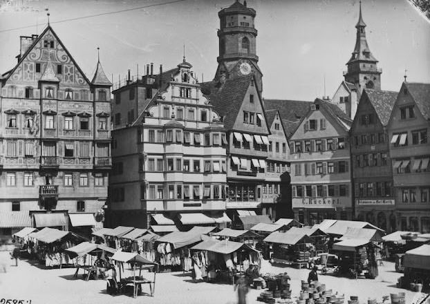 #9 Marktplatz, Stuttgart, 1881.