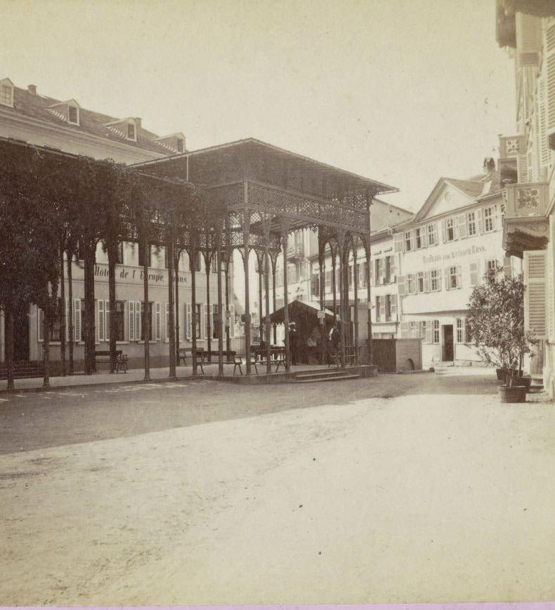 #23 Der Kochbrunnen in Wiesbaden, 1890