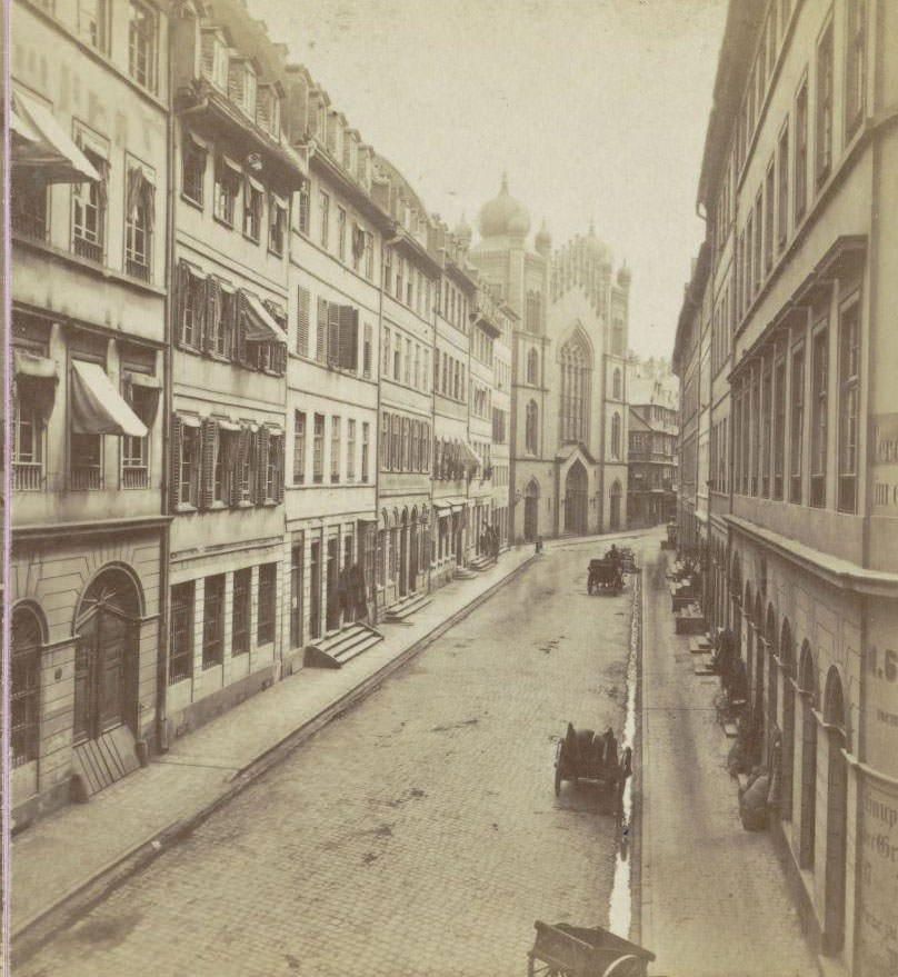 #24 The Synagogue in Frankfurt, 1890