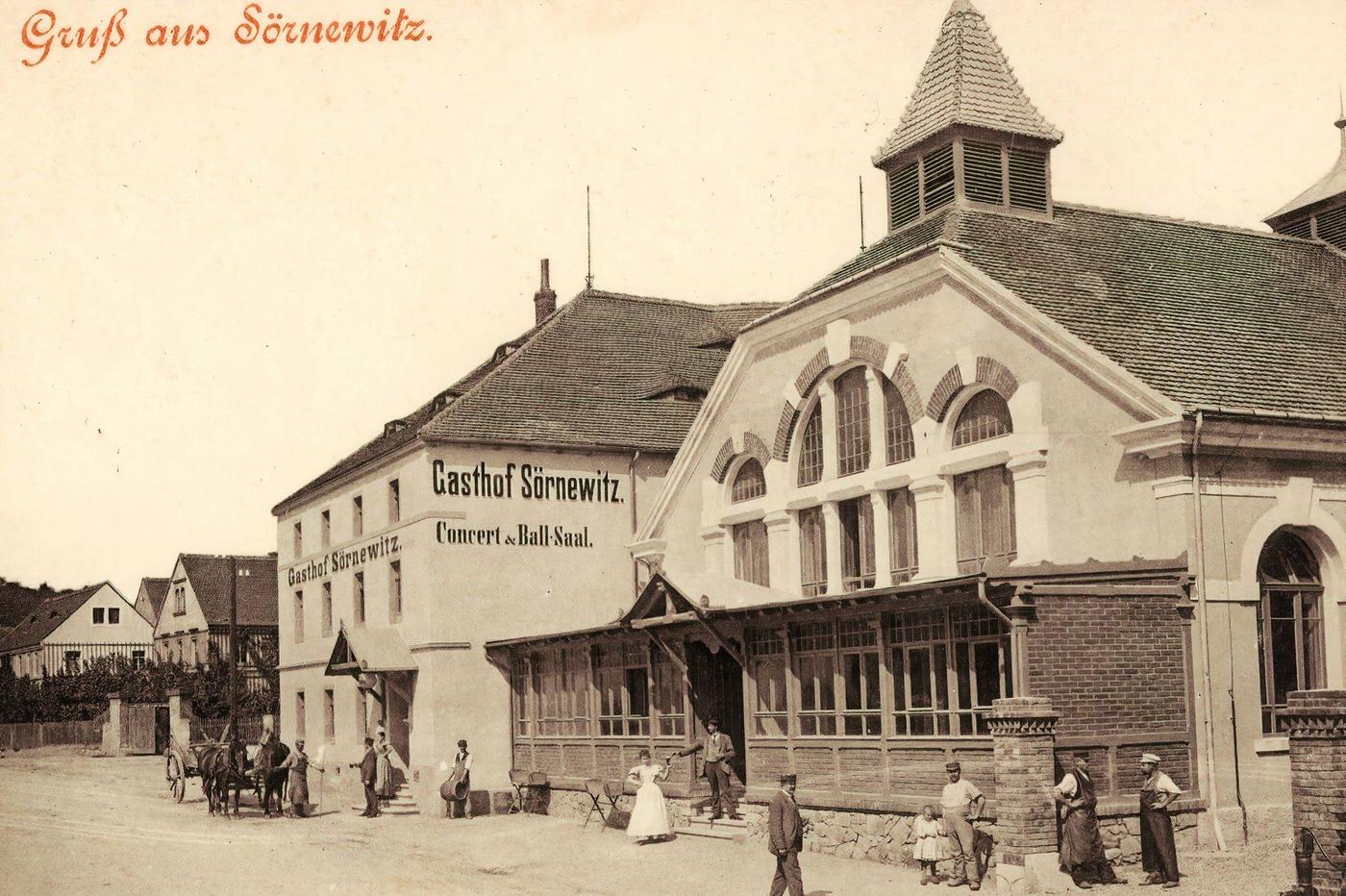 #47 Restaurants in Landkreis Meissen, Sornewitz (Coswig), 1898.