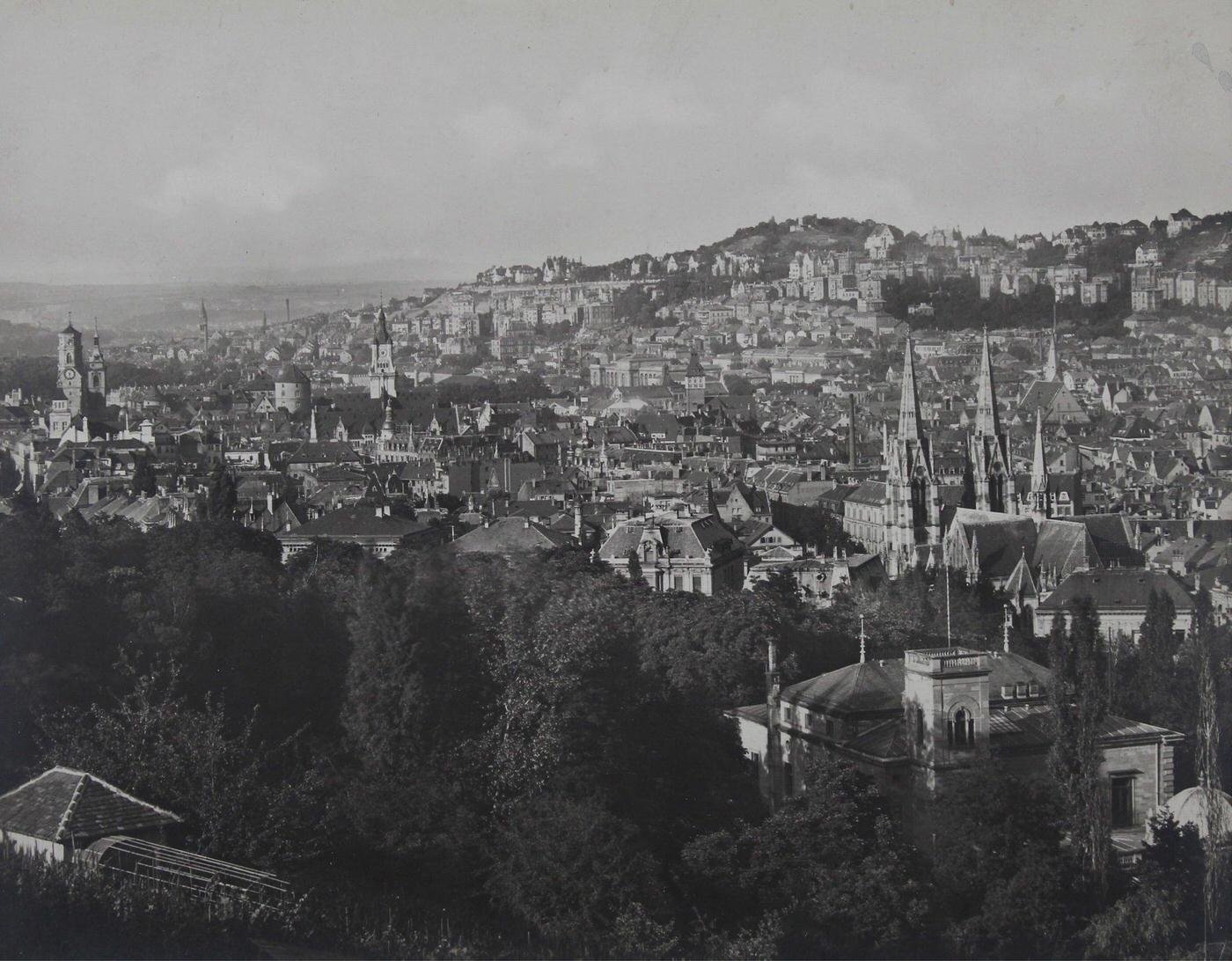 #8 Cityscape of Stuttgart, 1895