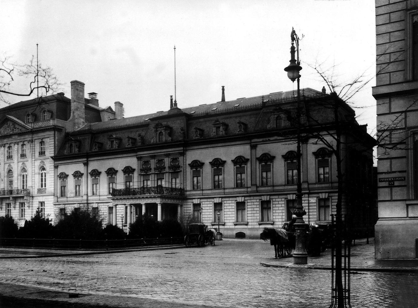 #72 French Embassy at Pariser Platz, Berlin, 1898