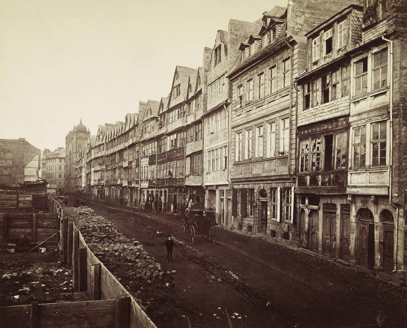 #82 Rothschild House, Judenstrasse in Frankfurt am Main, Germany, 1890s