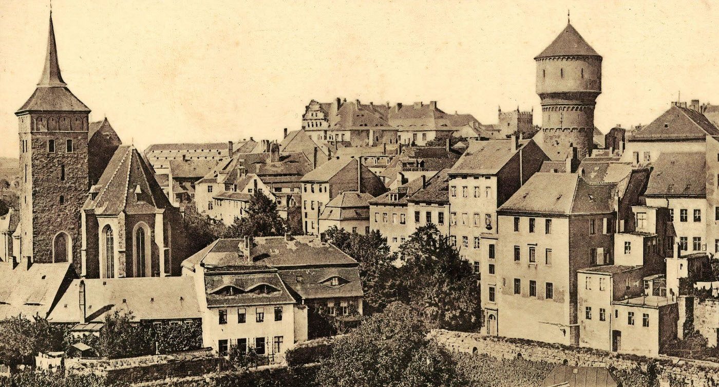 #8 Michaeliskirche and Ortenburg, Bautzen, Germany, 1903.