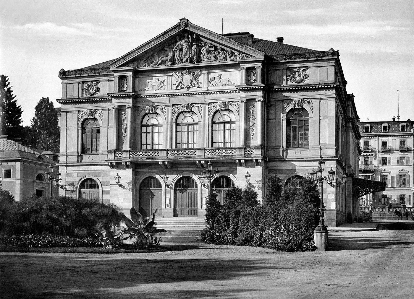 #18 Baden Grand Duchy, Baden-Baden: theatre, Germany, 1900.