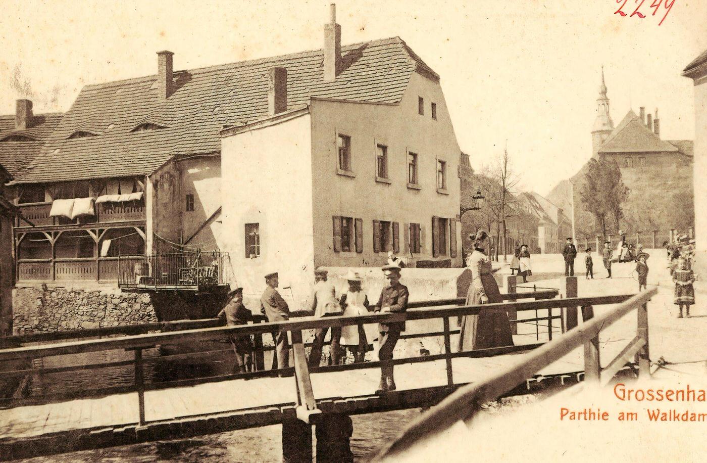 #71 Bridges in Landkreis Meissen, Churches in Grossenhain, Landkreis Meissen, Grossenhain, 1902.
