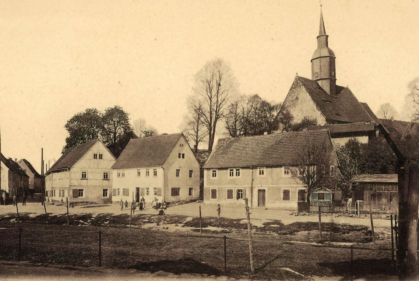 #82 Churches in Wilsdruff, Jacobikirche, 1900s, Germany.
