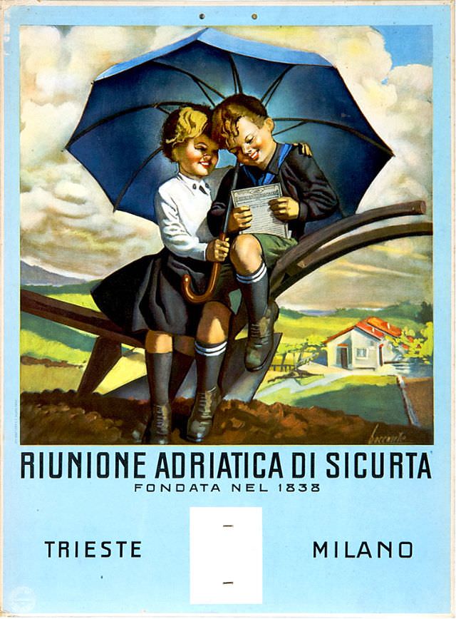 #10 Calendar, Riunione Adriatica di Sicurta, 1934