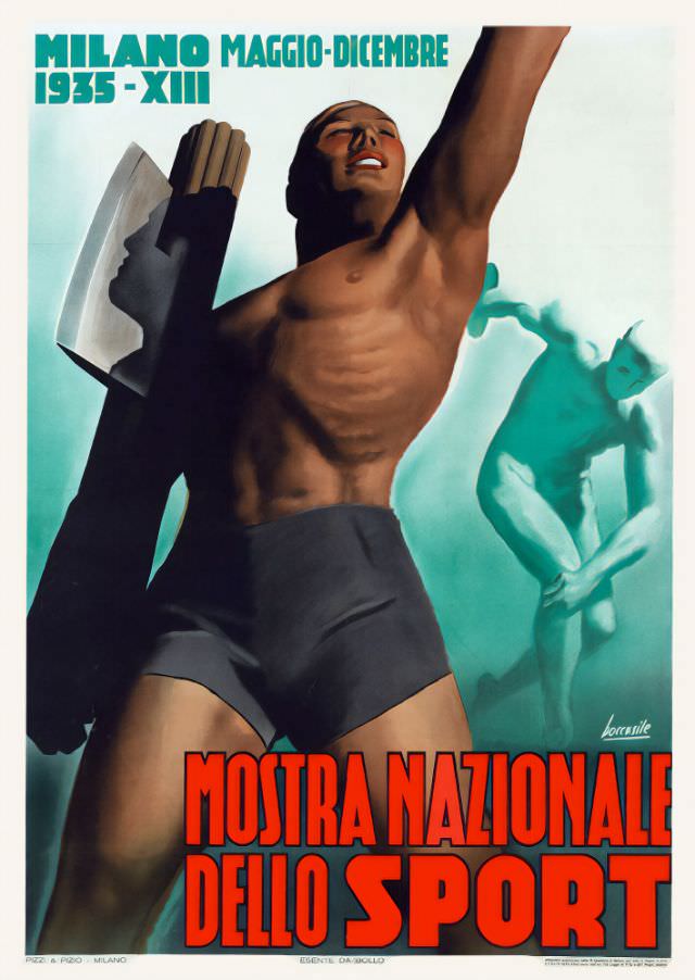 #13 Mostra Nazionale dello Sport, Milano, 1935