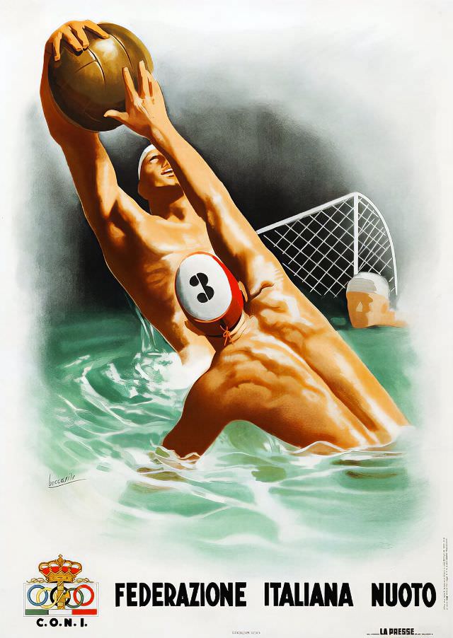 #17 Federazione Italiana Nuoto [Water Polo], 1936