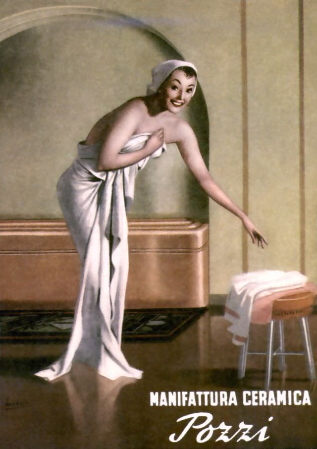 #32 Manifattura Ceramica Pozzi, circa 1940s
