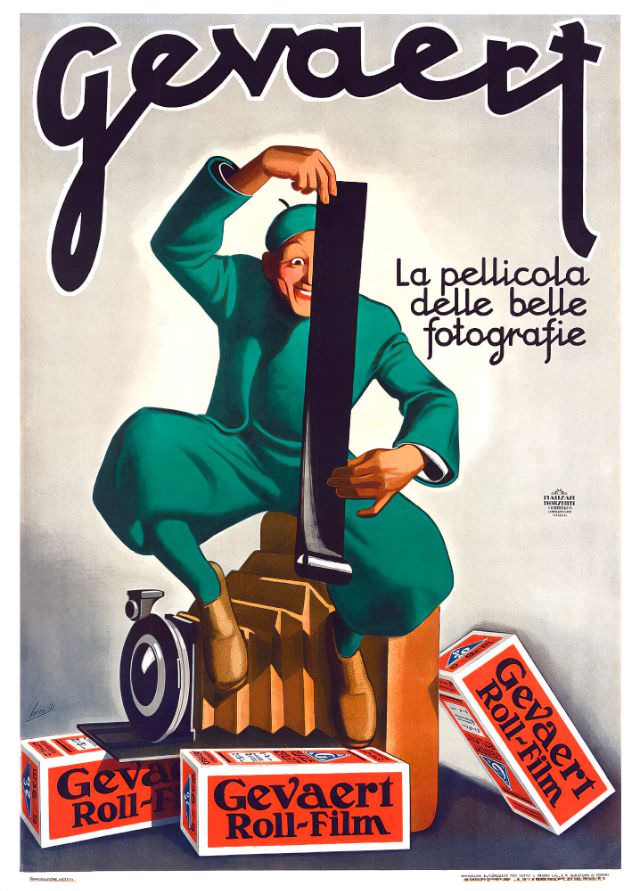 #8 Gevaert, La pellicola delle belle fotografie, 1931