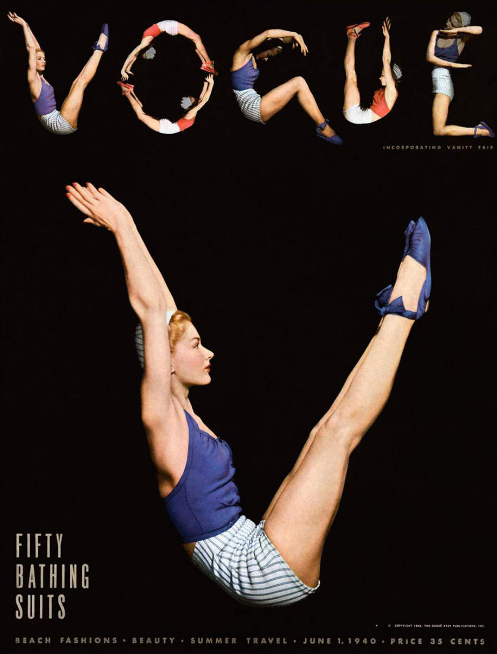 #1 Photographer Horst P Horst, model Lisa Fonssagrives, and editor Audrey Withers for the cover of Vogue US, June 1, 1940.