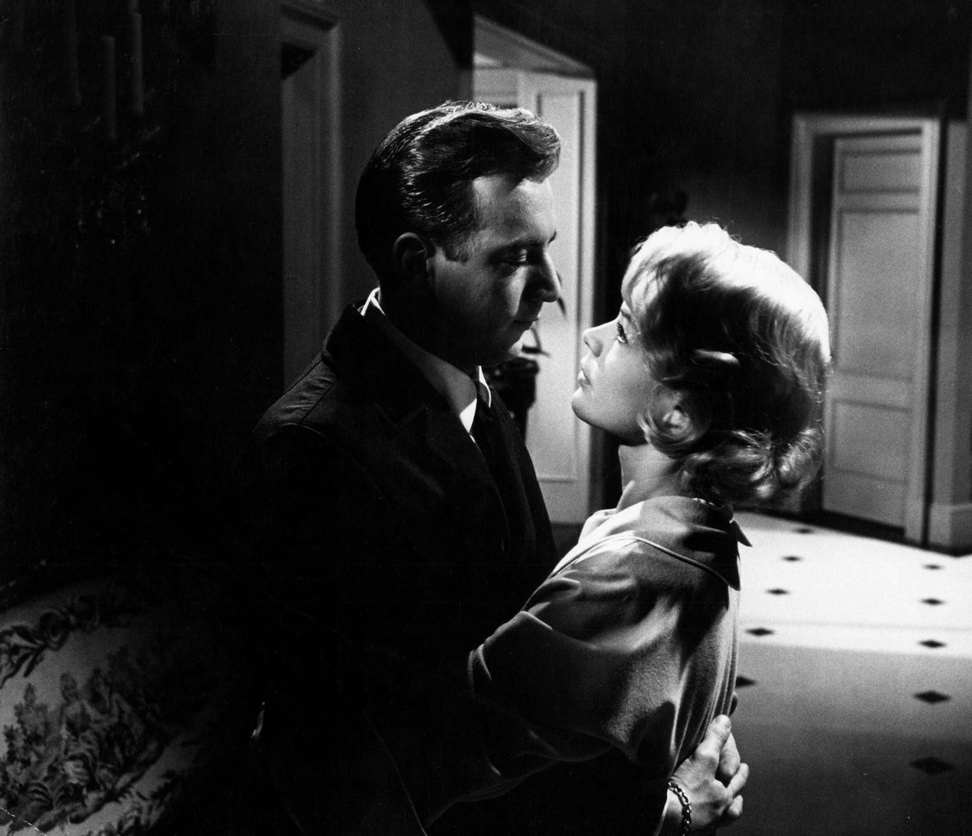 #1 Actress Sandra Dee and actor Bobby Darin in a scene of “If A Man Answers,” Los Angeles, California, 1962