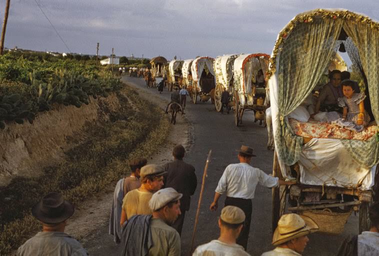 #61 Romeria del Rocio, Andalucia, Spain, 1955