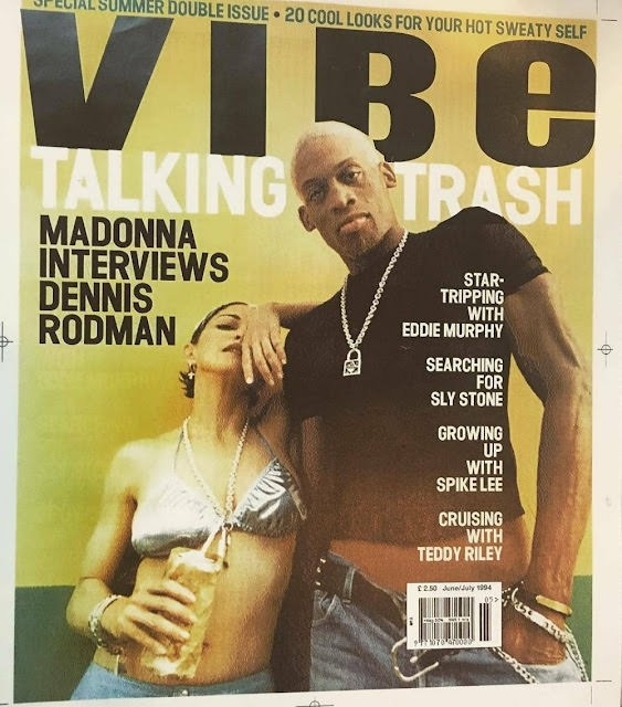 Madonna and Dennis Rodman’s Iconic Photoshoot for Vibe, 1994 Music