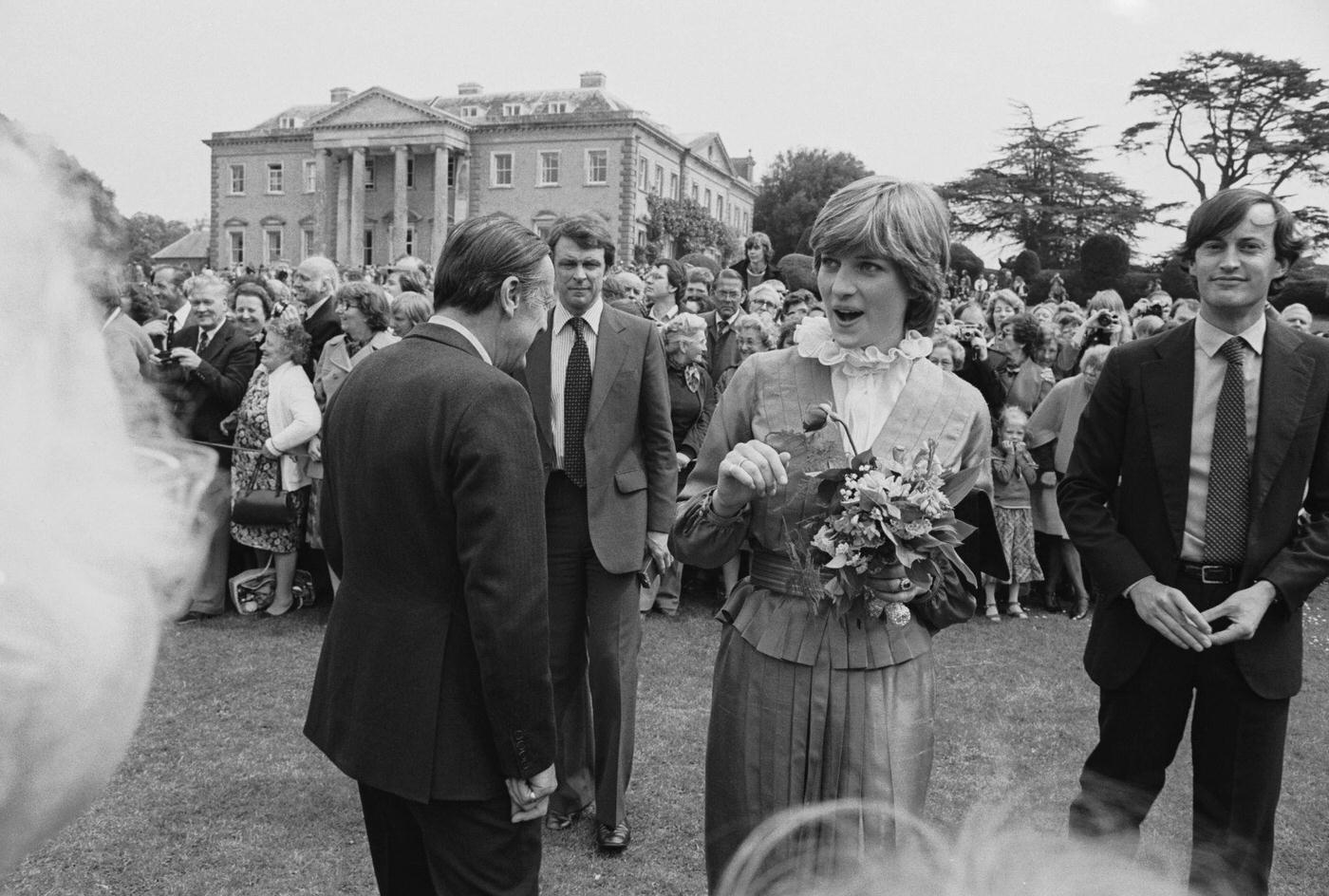 #42 The Princess of Wales Visits Broadlands, Estate of Lord Mountbatten of Burma, in Romsey, Hampshire, 1981