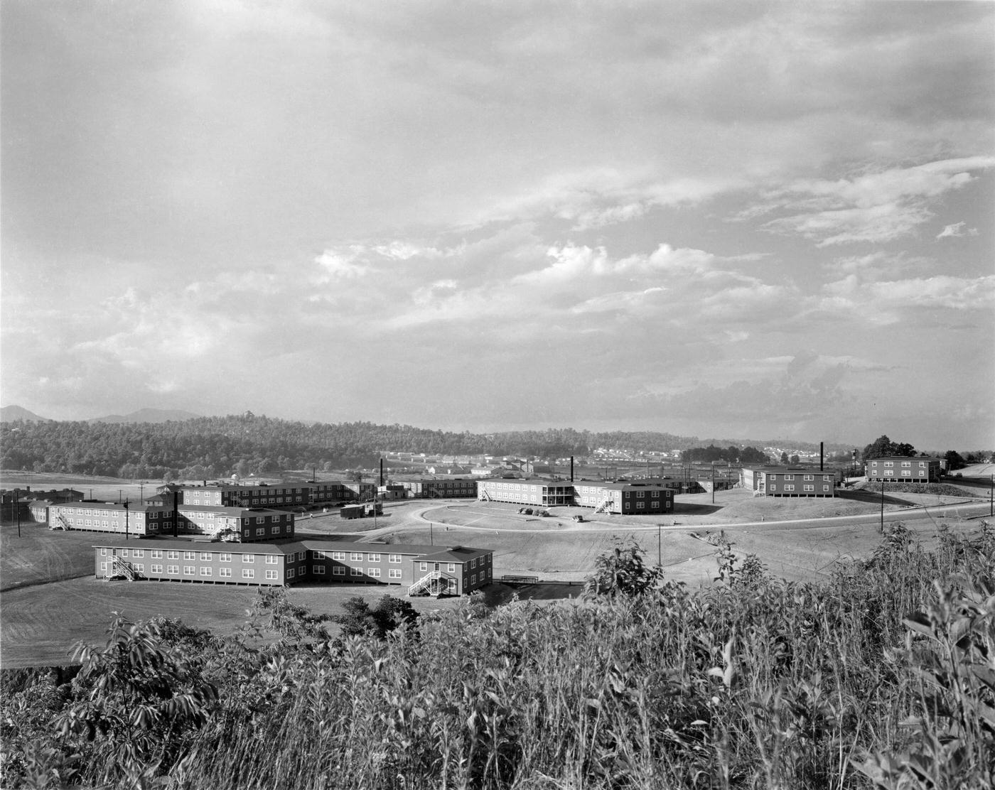 #29 Oak Ridge Atomic Bomb Project Buildings, Tennessee, 1944.