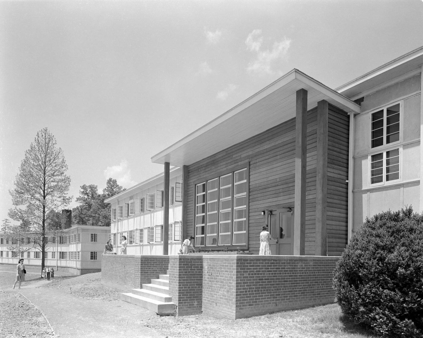 #30 View of Dormitory Buildings in Oak Ridge, Tennessee, 1944.