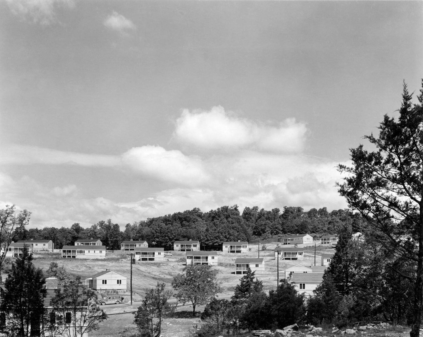 #46 Houses in Oak Ridge, Tennessee, 1944.