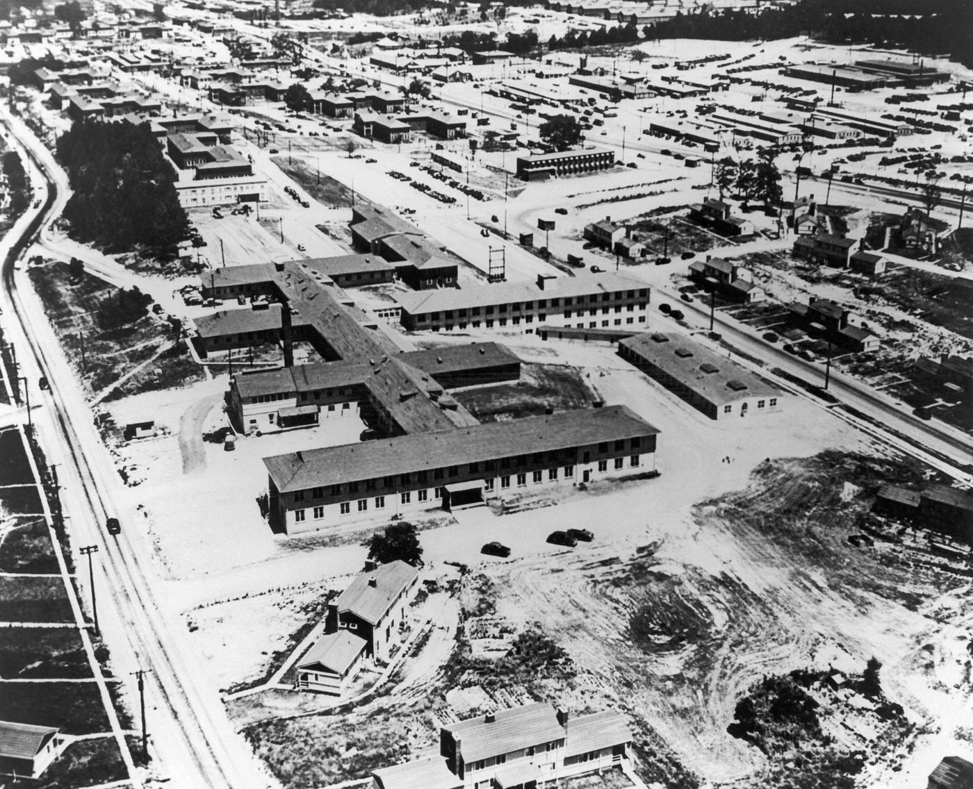 #59 The Clinton Engineer Works, Nuclear Plant at Oak Ridge, 1945.