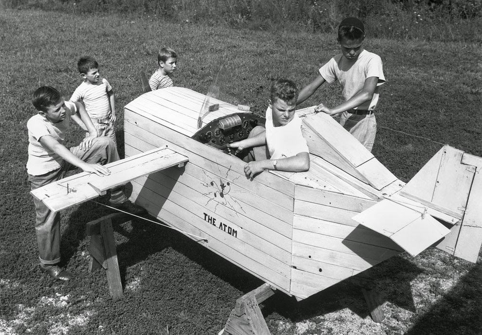 #15 Link Trainer flight simulator in Oak Ridge, September 1945