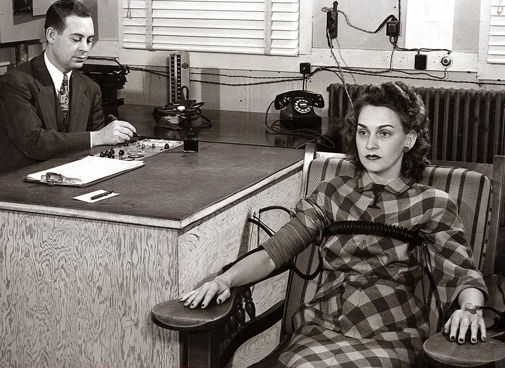 #4 Lie detection tests were administered as part of security screening, 1940s
