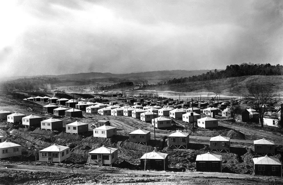 #9 Temporary Housing (Hutments) in Oak Ridge, 1945