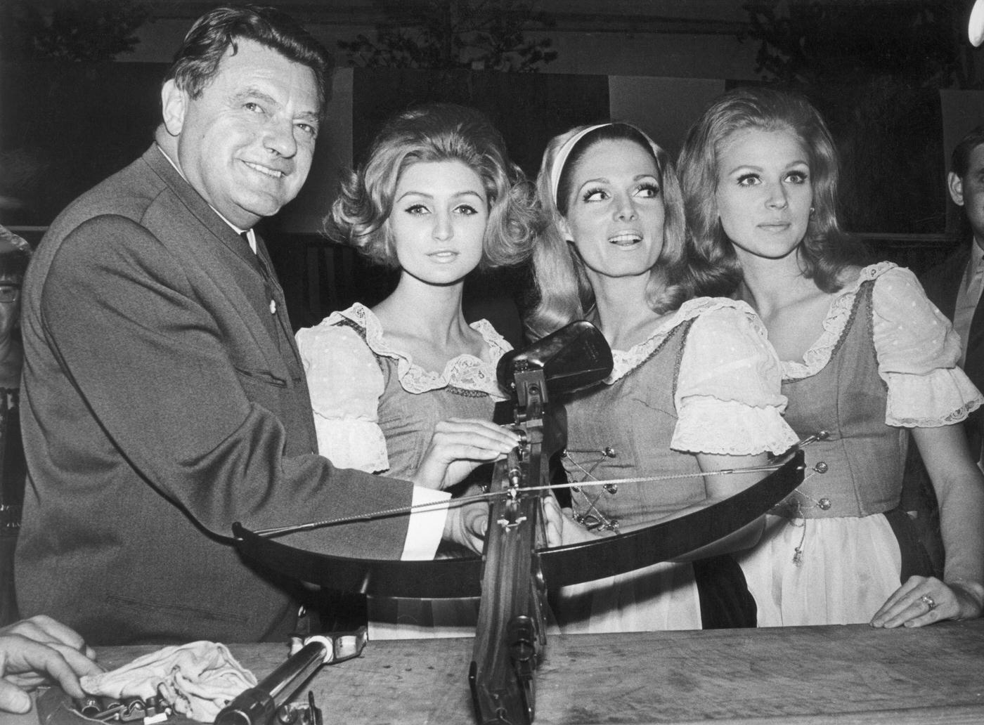 #45 Franz Josef Strauß at Oktoberfest. 1967.