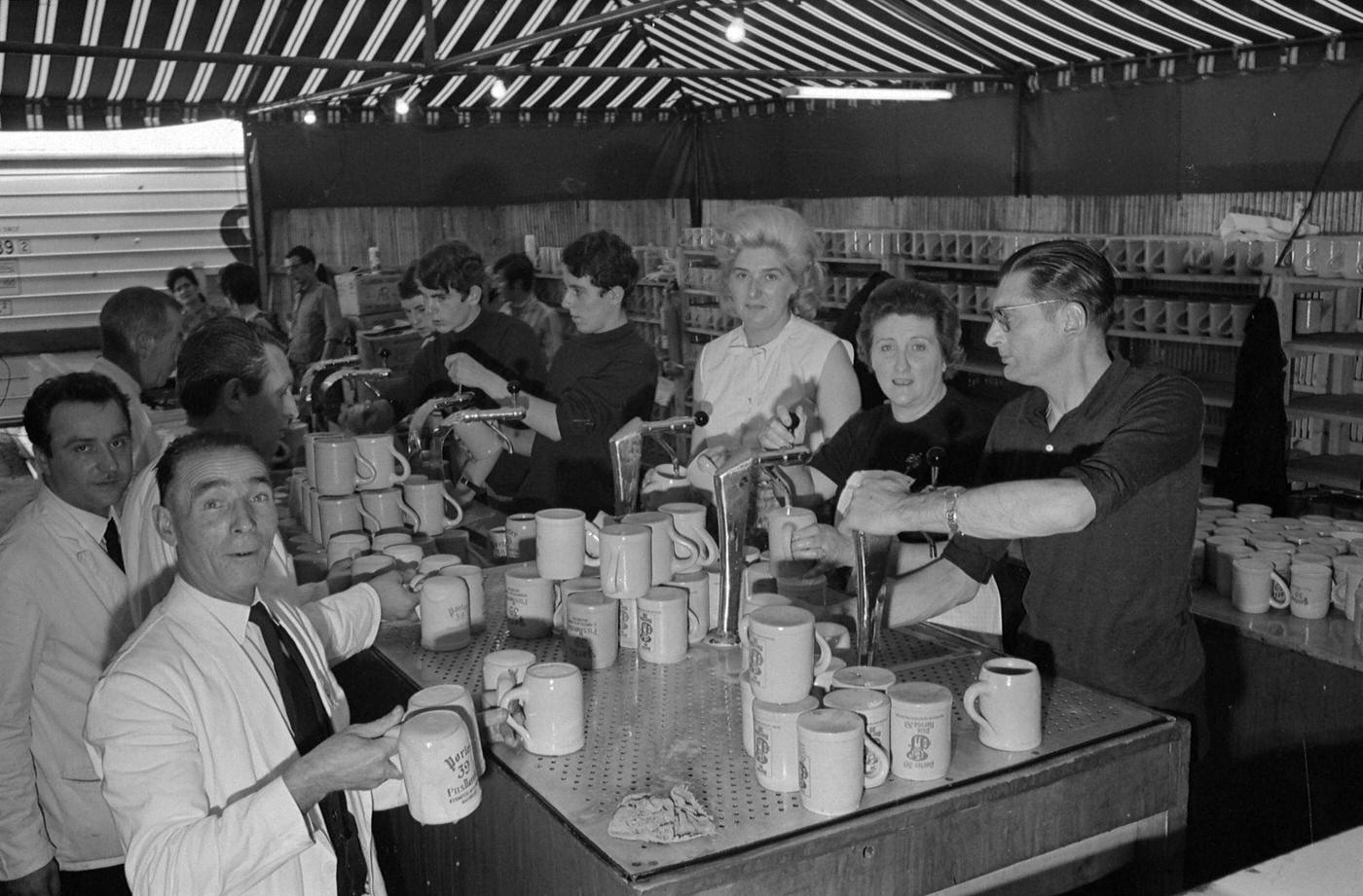 #65 Beer Celebration in Paris. 1969.