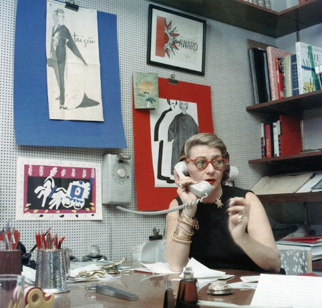 #4 Fashion Designer Pauline Trigere in Her Studio, New York, 1962