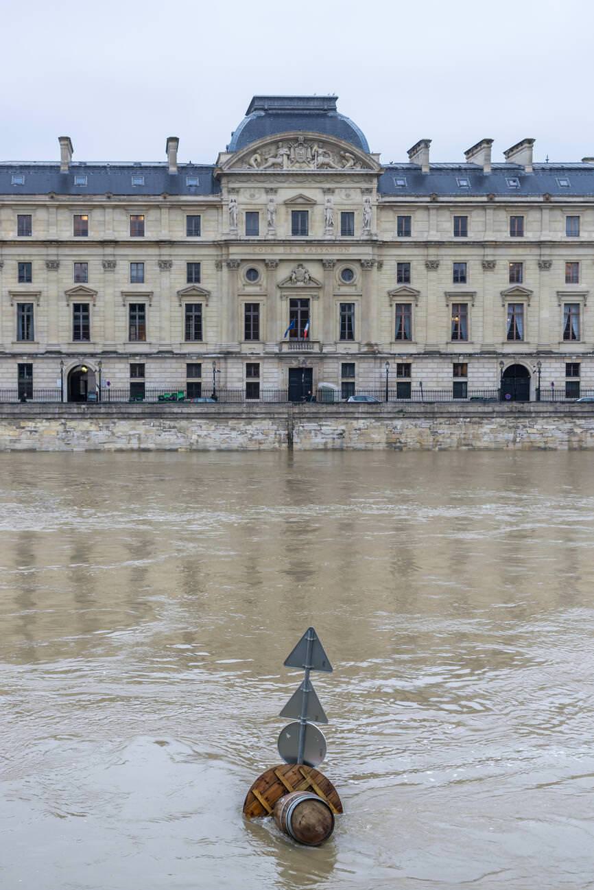 #35 Seine River flood of June 2016 in Paris, France.