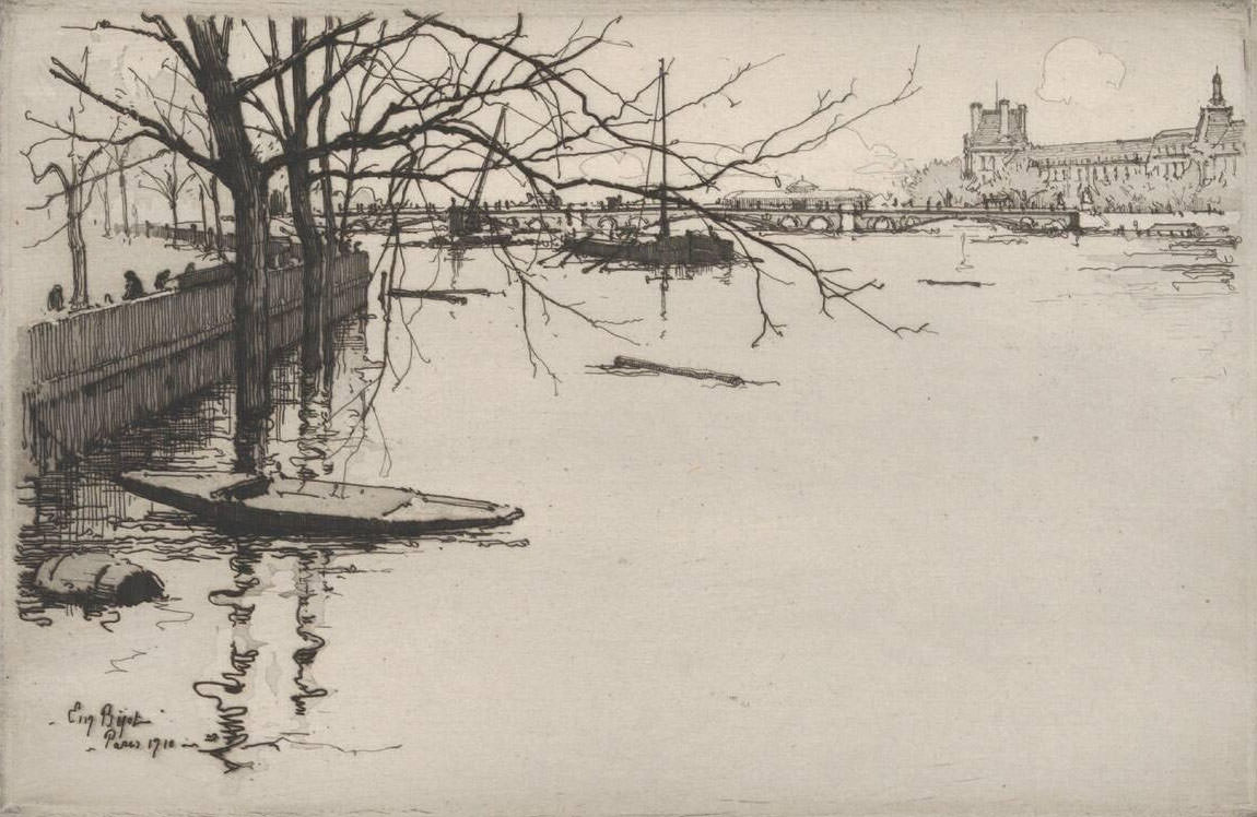 #58 The Paris Flood – Eugène Béjot, 1910.