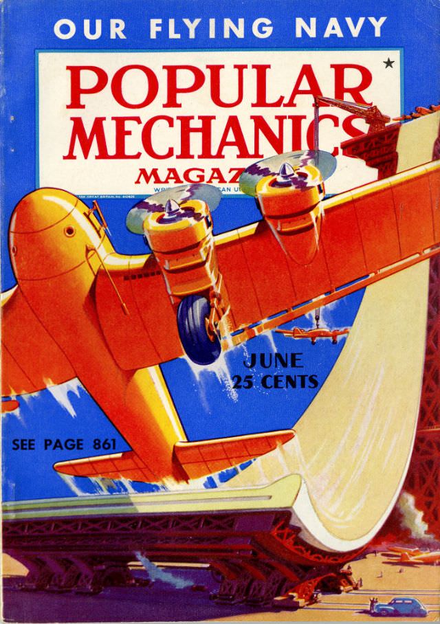 #29 Popular Mechanics magazine cover, June 1940