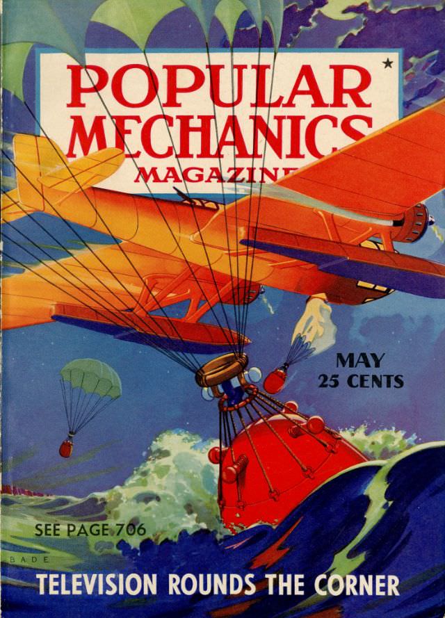 #30 Popular Mechanics magazine cover, May 1940