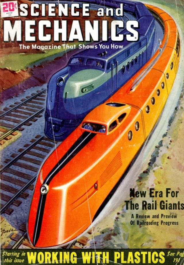 #2 Popular Mechanics magazine cover, August 1948