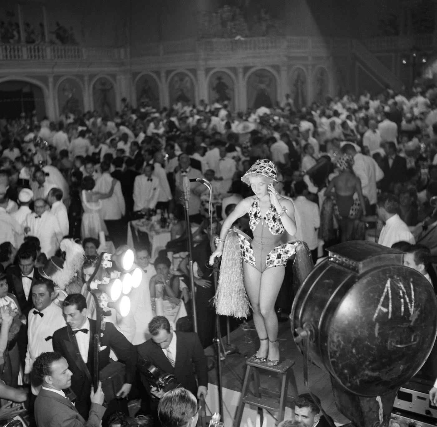 #14 Dancing and Partying in Costumes, Rio Carnival 1953