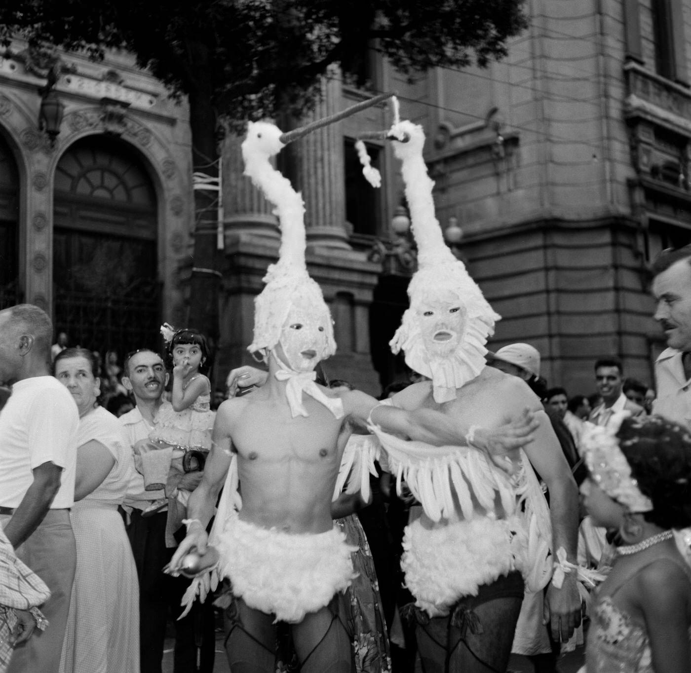 #42 Posers on Street, Rio Carnival 1953