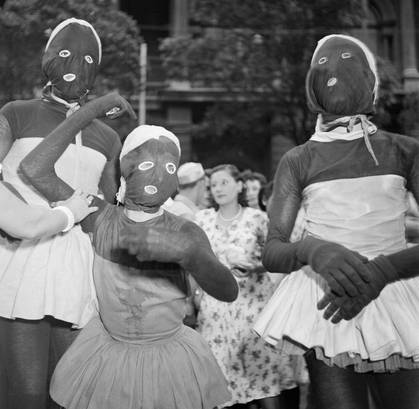 #43 Dancing and Partying in Costumes, Rio Carnival 1953