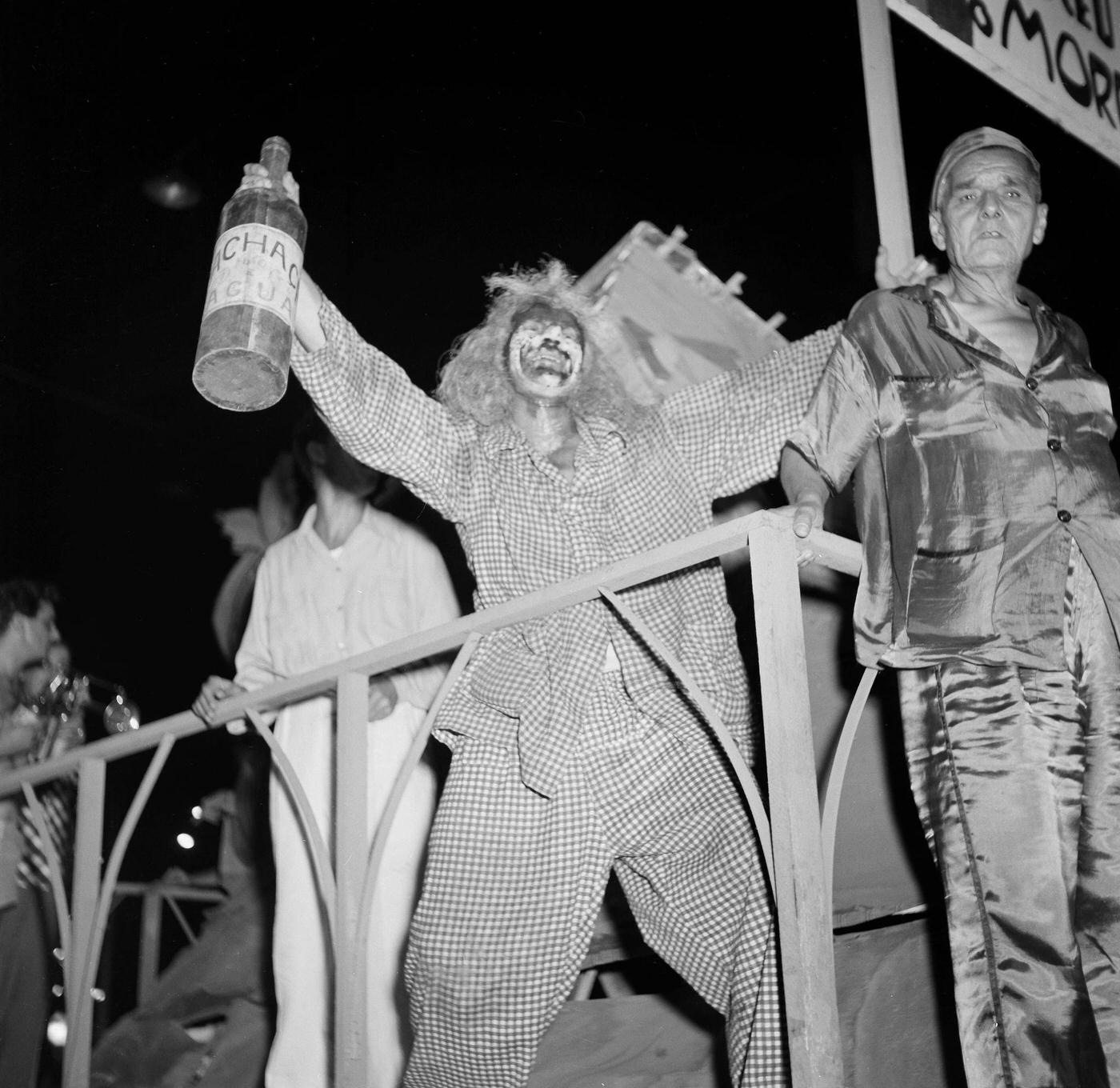 #45 Parade Float Revelers, Rio Carnival 1953