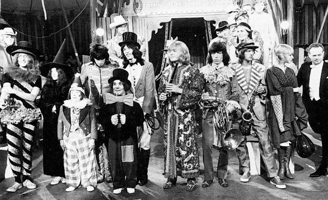 A Nostalgic Dive into the photos from The Rolling Stones Rock N’ Roll Circus Music