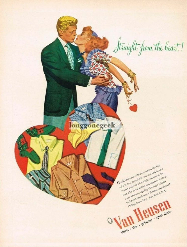 Journey Back in Time: The Unbelievable Van Heusen Shirt Ads of Yesteryears Vintage Ads
