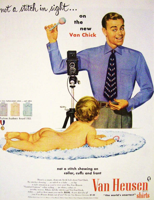 Journey Back in Time: The Unbelievable Van Heusen Shirt Ads of Yesteryears Vintage Ads