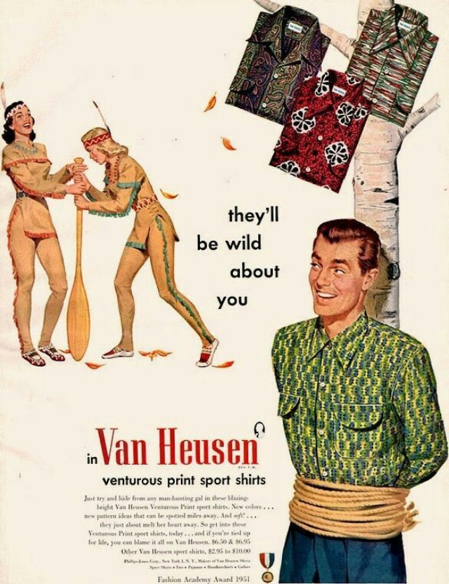 Journey Back in Time: The Unbelievable Van Heusen Shirt Ads of Yesteryears Vintage Ads