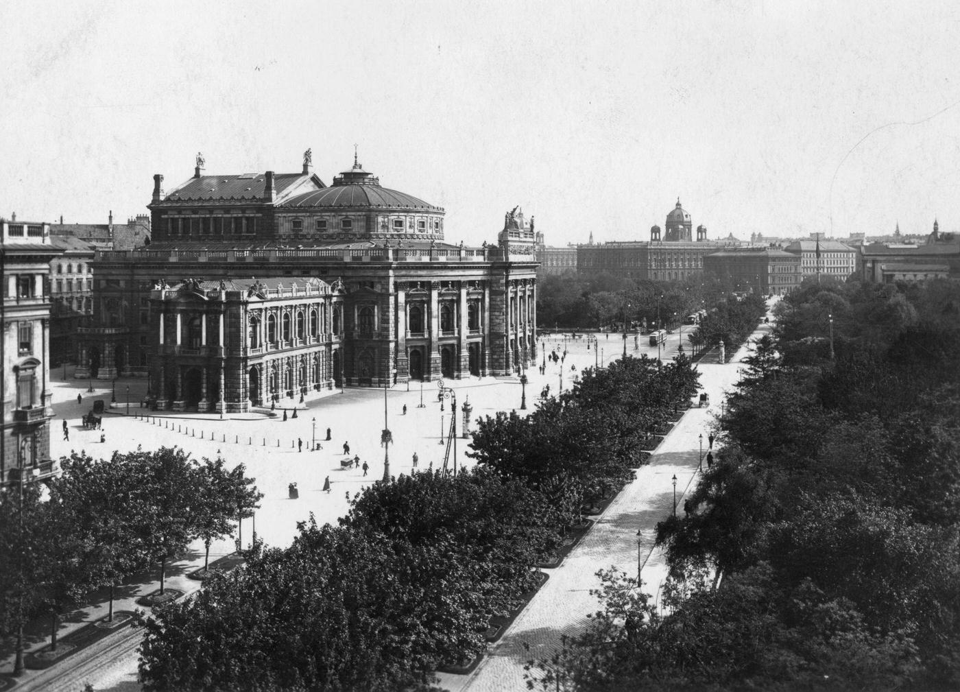 #2 The Hofburg Theatre in Vienna, Around 1900