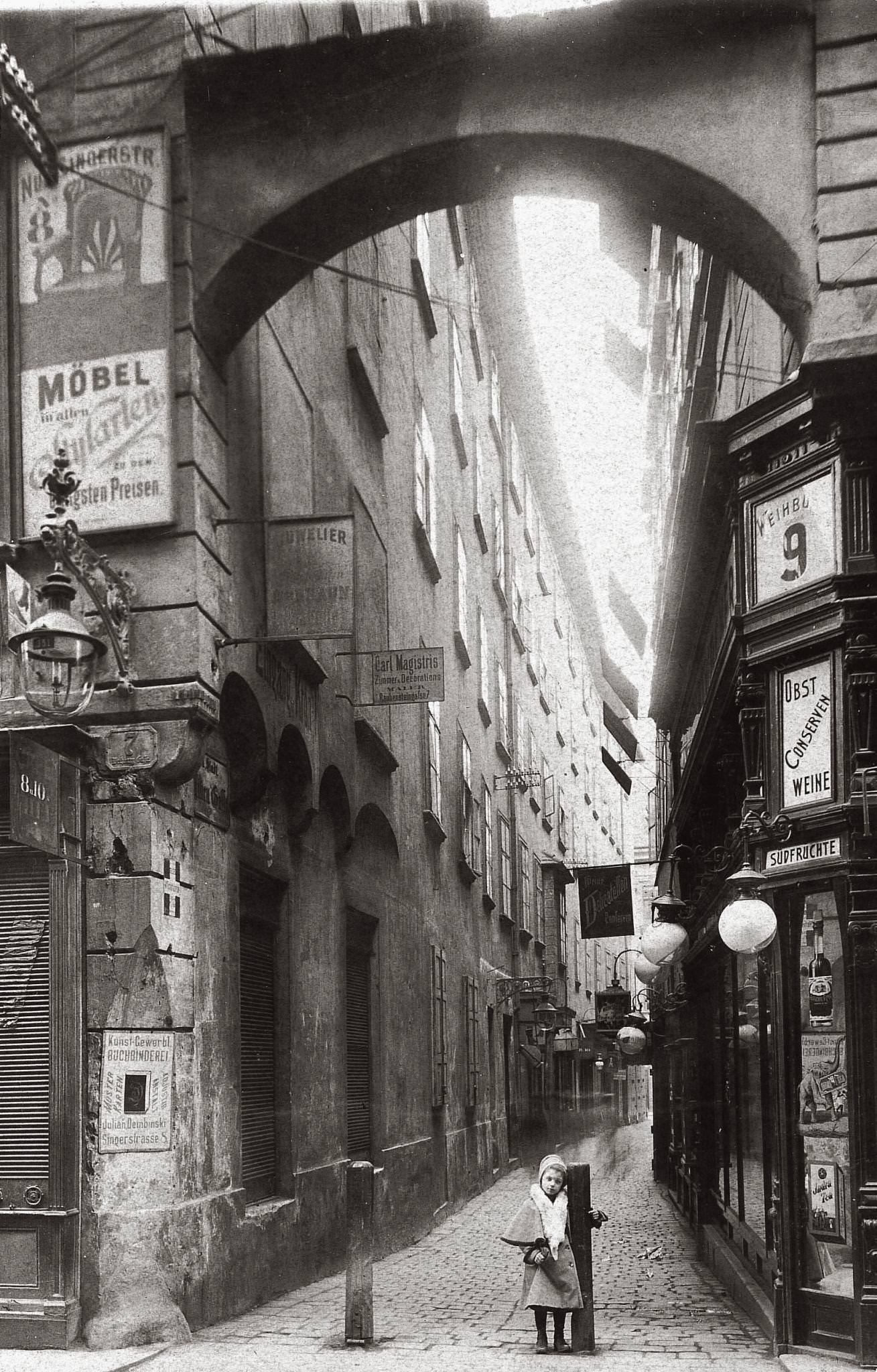 #22 The Rotgasse in Vienna I, Around 1900s