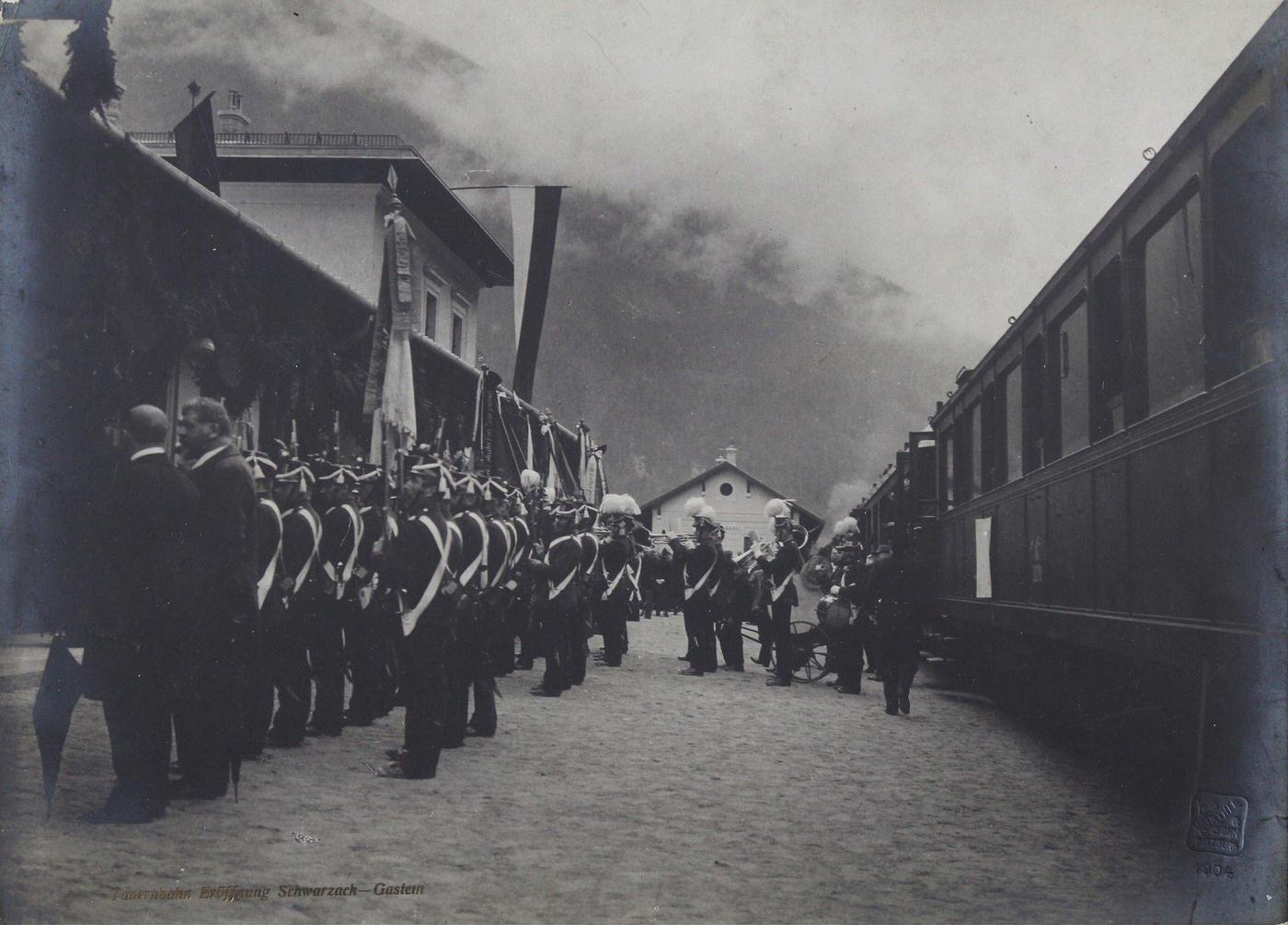#84 Opening Of The Tauern Railway between Schwarzach-St. Veit and Bad Gastein, 1904,