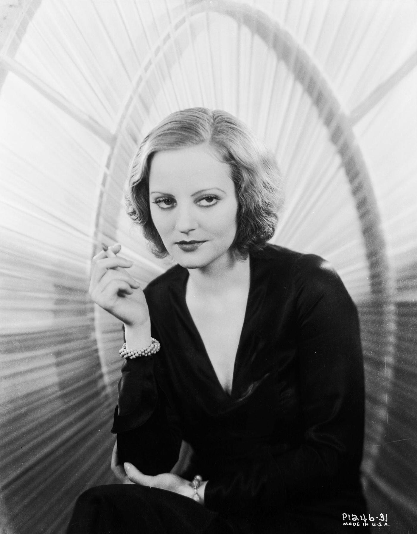 #38 American actress Tallulah Bankhead who starred in silent films and ‘Lifeboat’, 1968.